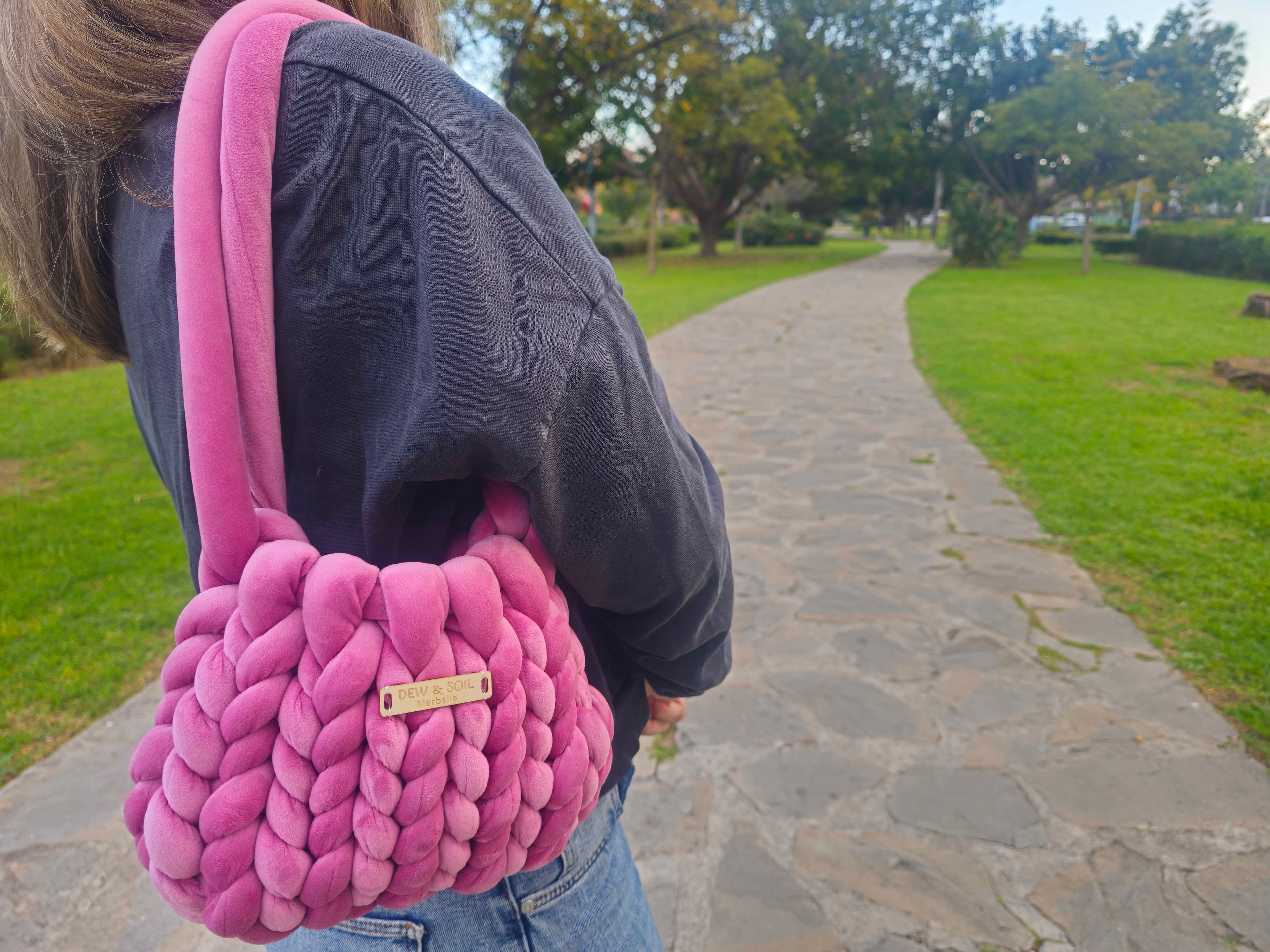 Braided Velvet Mini Bag product photo